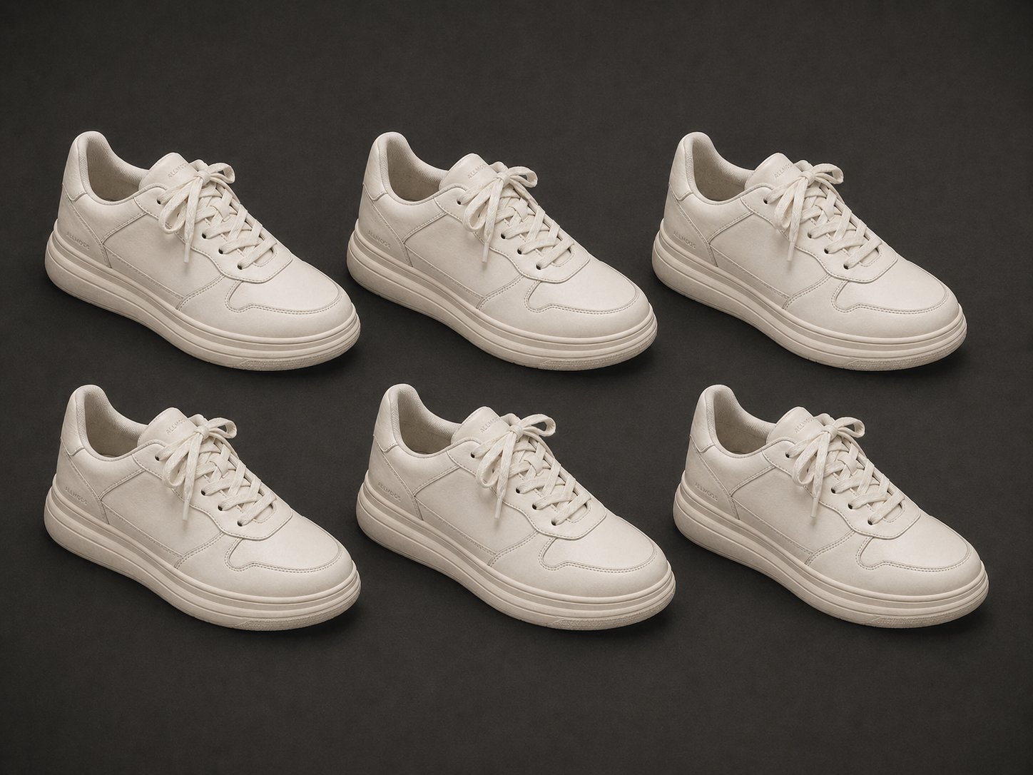 Six pairs of Allmogs sneakers — buy 3 get 3 free